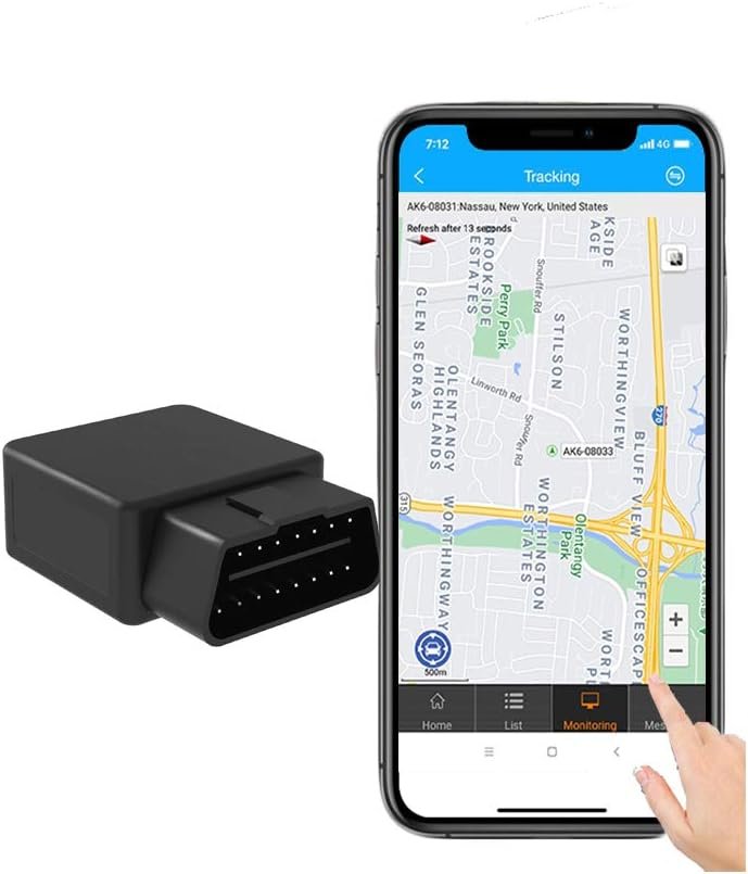OBD2 Tracker One Month Subscription Included 4G OBD GPS Tracker for Vehicles Car Tracker Device Hidden OBD Tracker Fleet GPS Tracker