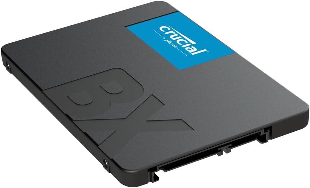 Crucial BX500 2TB 3D NAND SATA 2.5-Inch Internal SSD, up to 540MB/s – CT2000BX500SSD1, Solid State Drive