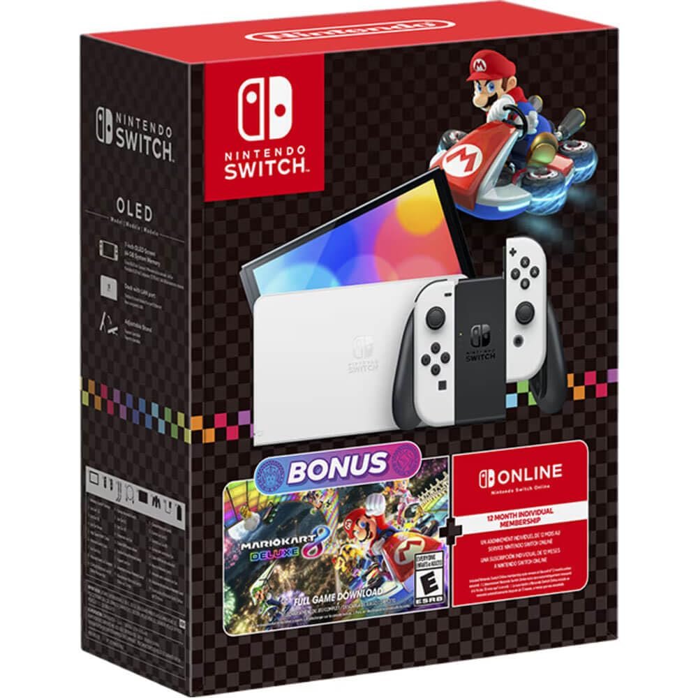Nintendo Switch™ – OLED Model Mario Kart™ 8 Deluxe Bundle
