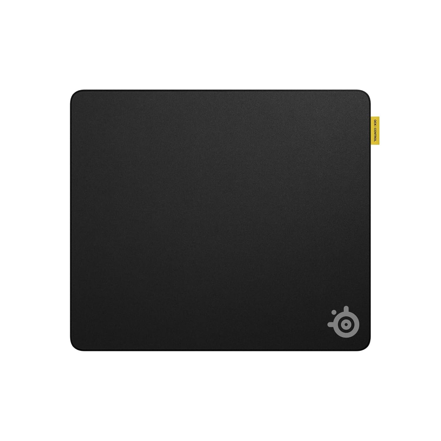 SteelSeries QcK L Performance Control Gaming Mousepad — Extra Density for a Smooth Glide — Low-Profile Edge Stitching — Non-Slip Neoprene Rubber Base — 16.54 x 19.29 inch — FPS, MOBAs, RTS, MMO