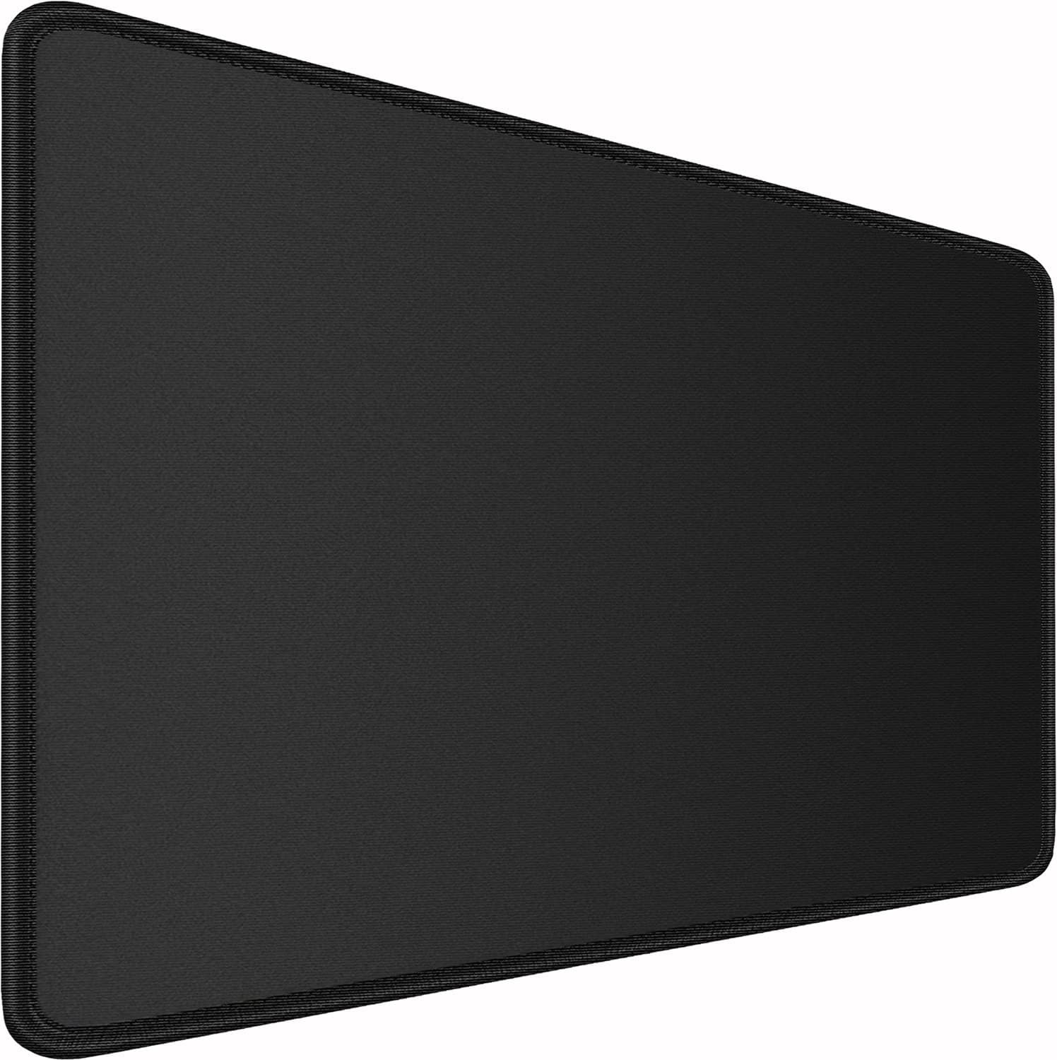 Large Gaming Mouse Pad, 31.5×15.7 inch Large Extended Computer Keyboard Mouse Mat, Water Resist Non-Slip Mousepad Rubber Base Long XXL Desk Mouse Pad for Work & Gaming, Office & Home, Black