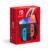 Nintendo Switch OLED Model – Neon Red & Neon Blue Joy-Con (Japan Spec, 7″ OLED, 64GB, Wired LAN Dock, Region-Free, Enhanced Audio)