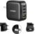 MINIX NEO P3 100W Turbo 4-Ports GaN Wall Charger, 3 x USB-C Port Fast Charging Adapter(Max 100W/20W), 1 USB-A (Max 18W). Compatible with MacBook Pro Air, iPad Pro, iPhone 17/16 Pro Max,Galaxy S23