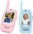 Video Walkie Talkie Toys for Age 3-12 Boys Girls, 2 Pack Rechargeable Walkie Talkies with Screen,Long Range 2 Way Radio with 4 Voice Effects, Christmas Birthday Gifts for Kids Indoor Outdoor Camping