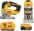 DEWALT 20V MAX Router Tool and Jig Saw, Cordless Woodworking 2-Tool Set with Battery and Charger (DCK201P1)