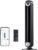 Dreo Smart Tower Fans for Home, 90° Oscillating Fan Bedroom Indoors, Voice Control Floor with 12H Timer, 42 Inch Quiet Bladeless Standing LED Display, 9 Speeds, Work Alexa/Google