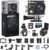 AKASO Brave 4 Action Camera 4K 30fps with 64GB MicroSD U3 Card Bicycle Helmet Accessories Kit Bundle, 20MP Ultra HD 131FT Waterproof Underwater Camera EIS WiFi Remote Control 5X Zoom Sport Cameras