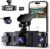 4 Channel 2.5K Dash Cam Front Rear Left Right, 170° Wide Angle Car Dash Camera with 5GHz WiFi & App Control, G-Sensor, Super Night Vision, 24H Parking Monitor, Loop Recording, 64GB SD Card Included